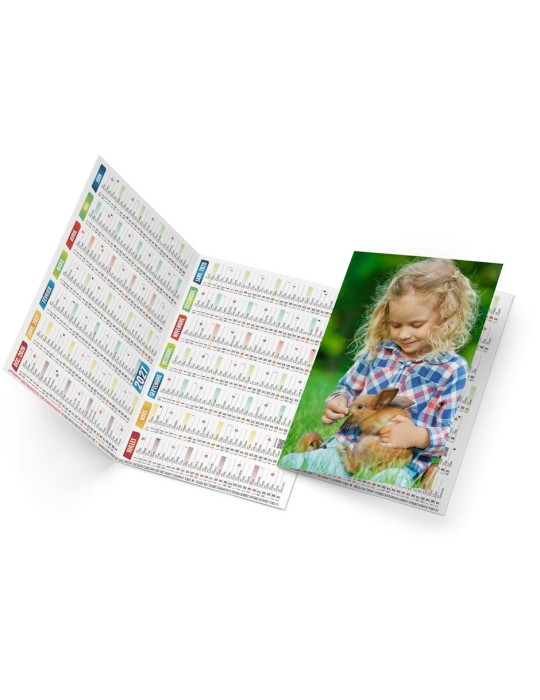 Calendrier de poche 2027 personnalisé Chloé