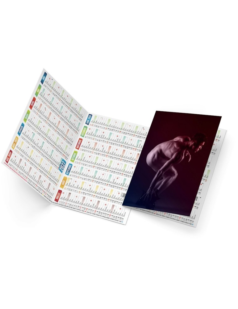 Calendrier de poche Adam 2027 personnalisable