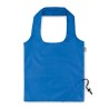 Sac de Courses Pliable Éco-responsable en RPET - FOLDPET Matières : PET recyclé Couleurs : bleu royal objet promotionnel éco-res