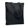 Sac shopping  en toile 270 gr/m² personnalisé RASSA COLOURED Matières : coton Couleurs : noir objet promo petit budget