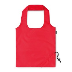 Sac de Courses Pliable Éco-responsable en RPET - FOLDPET Matières : PET recyclé Couleurs : rouge livraison express 24h 48h