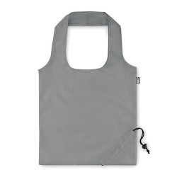 Sac de Courses Pliable Éco-responsable en RPET - FOLDPET Matières : PET recyclé Couleurs : pierre impression haute définition