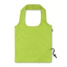 Sac de Courses Pliable Éco-responsable en RPET - FOLDPET Matières : PET recyclé Couleurs : vert citron goodies publicitaire évén