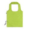 Sac de Courses Pliable Éco-responsable en RPET - FOLDPET Matières : PET recyclé Couleurs : vert citron cadeau client original