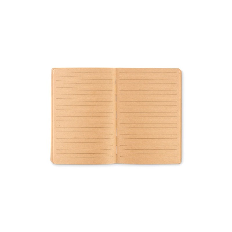 Carnet A5 personnalisé en liège - NOTECORK, idéal pour cadeaux d'entreprise Matières : papier recyclé Couleurs : beige personnal