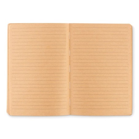Carnet A5 personnalisé en liège - NOTECORK, idéal pour cadeaux d'entreprise Matières : papier recyclé Couleurs : beige personnal