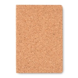 Carnet A5 personnalisé en liège - NOTECORK, idéal pour cadeaux d'entreprise Matières : papier recyclé Couleurs : beige cadeau en
