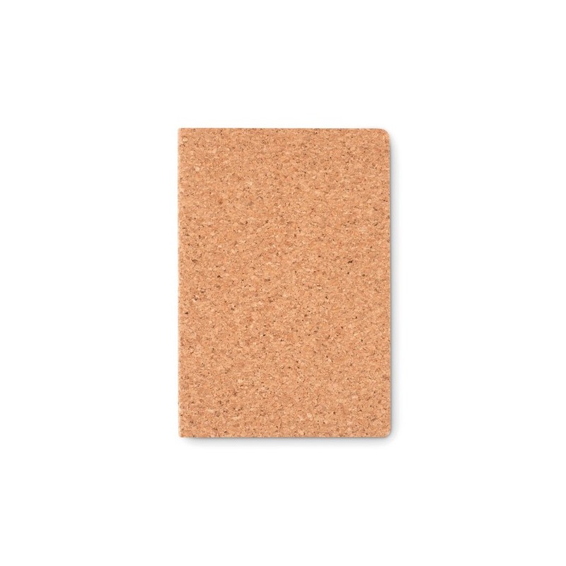 Carnet A5 personnalisé en liège - NOTECORK, idéal pour cadeaux d'entreprise Matières : papier recyclé Couleurs : beige cadeau en