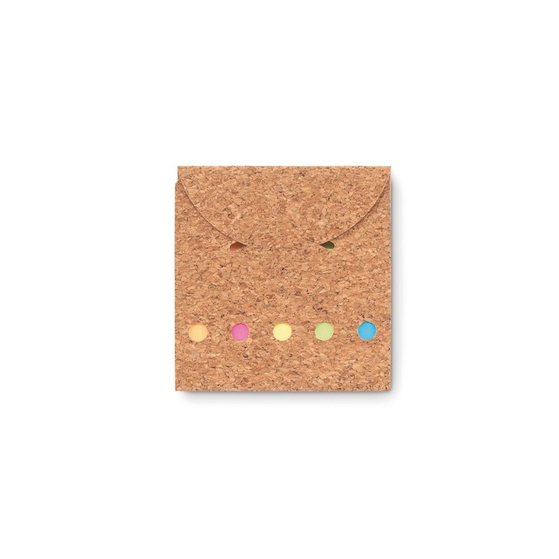 Bloc-notes personnalisé en liège - FOLDCORK Matières : papier Couleurs : beige