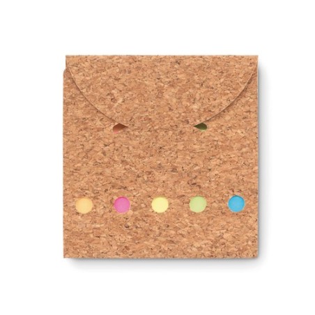 Bloc-notes personnalisé en liège - FOLDCORK Matières : papier Couleurs : beige