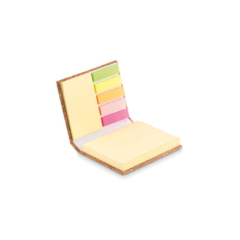 Bloc-Notes Personnalisé en Liège - VISIONCORK Matières : papier Couleurs : beige