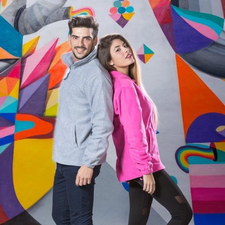 Veste personnalisée confort style quotidien pas cher Hizan Matières : polyester Taille textile : S Couleurs : noir goodies perso