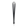 Lanyard Extensible Personnalisé avec Badge - ZIP Matières : PET Couleurs : noir cadeau collaborateur premium