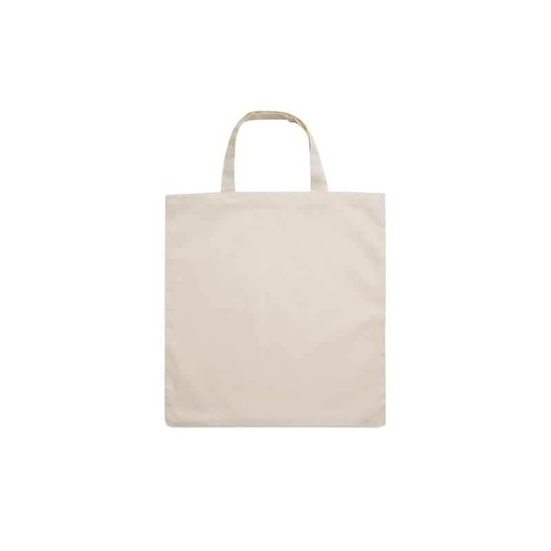 Sac shopping  personnalisable en coton 140gr/m² - MARKETA Matières : coton Couleurs : beige