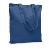 Sac shopping  en toile 270 gr/m² personnalisé RASSA COLOURED Matières : coton Couleurs : bleu impression haute définition