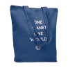 Sac shopping  en toile 270 gr/m² personnalisé RASSA COLOURED Matières : coton Couleurs : bleu cadeau collaborateur premium