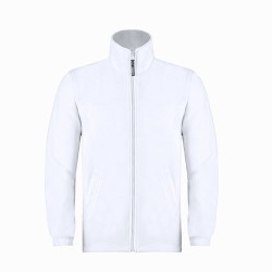 Veste personnalisée confort style quotidien pas cher Hizan Matières : polyester Taille textile : XL Couleurs : blanc impression 