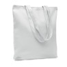 Sac shopping  en toile 270 gr/m² personnalisé RASSA COLOURED Matières : coton Couleurs : blanc personnalisable avec votre logo