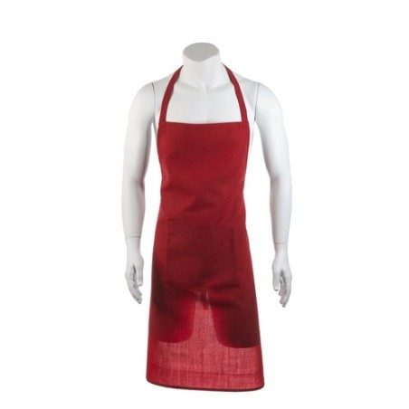 Tablier Personnalisé de Travail Xigor Matières : coton Couleurs : fuchsia marquage laser ultra précis
