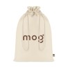 Sac cadeau  en coton biologique personnalisé L AMBER LARGE Matières : coton Couleurs : beige goodies publicitaire événementiel