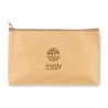 Trousse à Stylo Éco-responsable en Papier Tissé Personnalisable - FLAT CASE Matières : polypropylène (PP) Couleurs : beige cadea