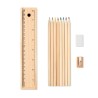 Set de 12 Crayons en Bois Personnalisés - TODO SET Matières : bois Couleurs : bois