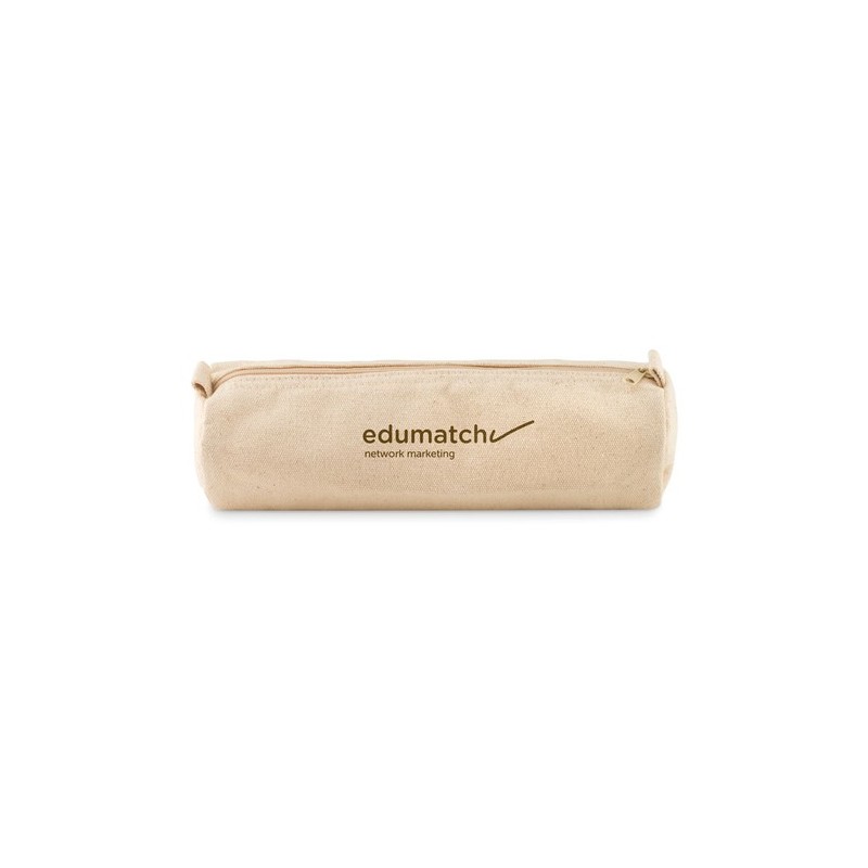 Trousse en Coton Personnalisable Éco-responsable pour Objets Publicitaires - NATU POUCH Matières : coton Couleurs : beige cadeau
