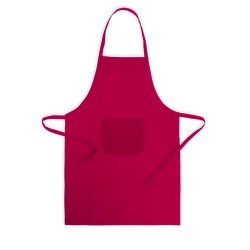 Tablier Personnalisé de Travail Xigor Matières : coton Couleurs : marron marquage couleur éclatante