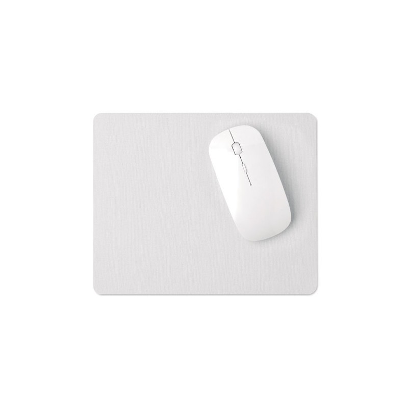 Tapis de souris personnalisé à sublimation pour bureau - SULIMPAD Matières : PET Couleurs : blanc personnalisable avec votre log