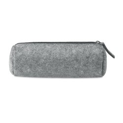 Trousse à Crayons en Feutre Personnalisée - PENLO Matières : PET recyclé Couleurs : gris