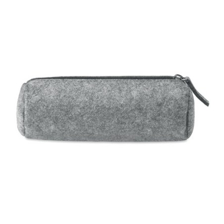Trousse à Crayons en Feutre Personnalisée - PENLO Matières : PET recyclé Couleurs : gris