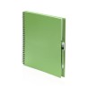 Cahier Pratique Éco-responsable Personnalisé pas cher - Tecnar Matières : carton recyclé Couleurs : noir goodies entreprise desi