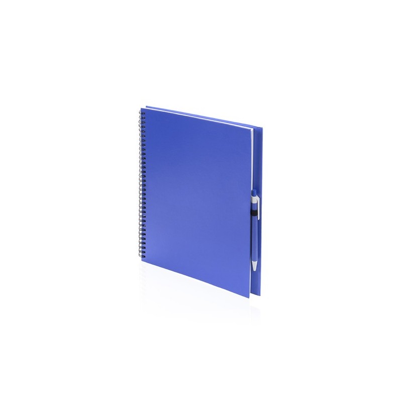 Cahier Pratique Éco-responsable Personnalisé pas cher - Tecnar Matières : carton recyclé Couleurs : rouge goodies publicitaire é