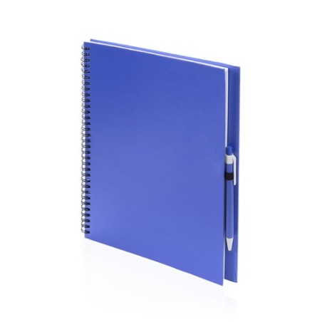 Cahier Pratique Éco-responsable Personnalisé pas cher - Tecnar Matières : carton recyclé Couleurs : rouge goodies publicitaire é