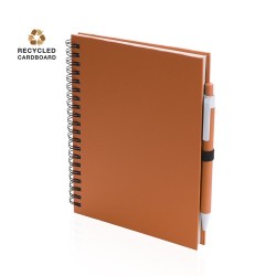 Carnet Personnalisable Éco-responsable Koguel Matières : carton recyclé Couleurs : noir objet promotionnel éco-responsable 2