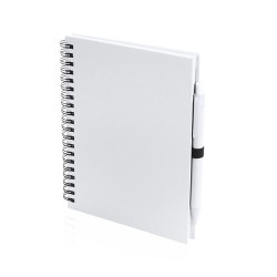 Carnet Personnalisable Éco-responsable Koguel Matières : carton recyclé Couleurs : noir livraison express 24h 48h
