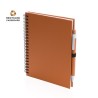 Carnet Personnalisable Éco-responsable Koguel Matières : carton recyclé Couleurs : rouge goodies entreprise design