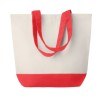 Sac de plage personnalisé en toile 280gr - KLEUREN Matières : coton Couleurs : rouge