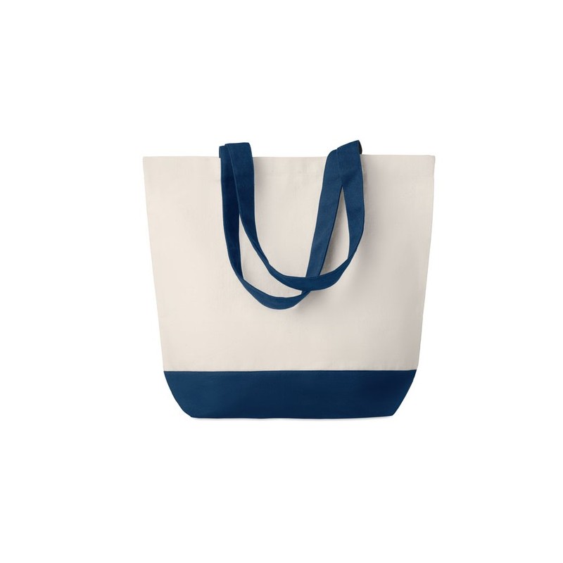 Sac de plage personnalisé en toile 280gr - KLEUREN Matières : coton Couleurs : bleu personnalisable avec votre logo