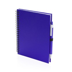 Carnet Personnalisable Éco-responsable Koguel Matières : carton recyclé Couleurs : noir objet promotionnel éco-responsable 2