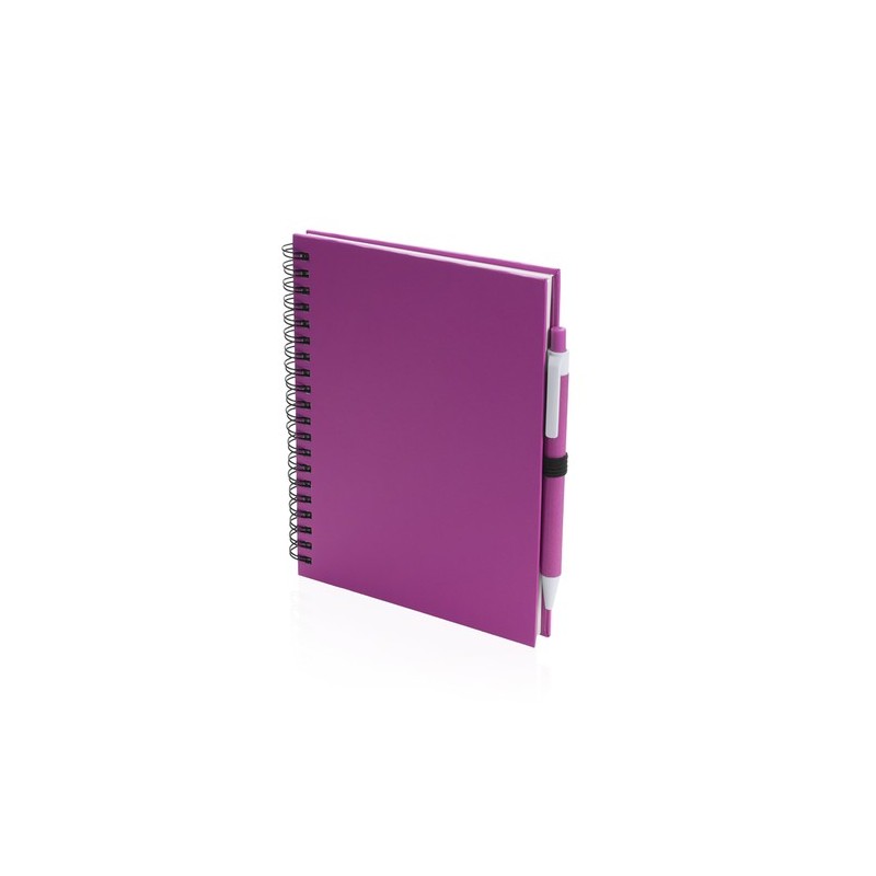 Carnet Personnalisable Éco-responsable Koguel Matières : carton recyclé Couleurs : bleu goodies personnalisé en stock