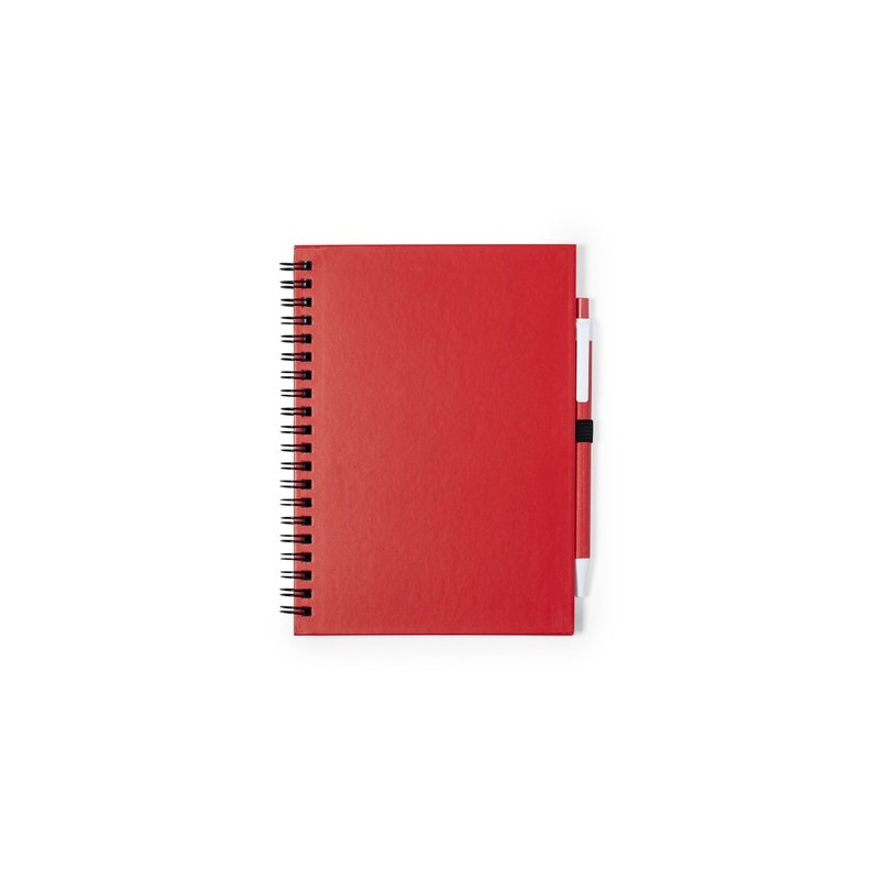 Carnet Personnalisable Éco-responsable Koguel Matières : carton recyclé Couleurs : bleu objet promotionnel éco-responsable