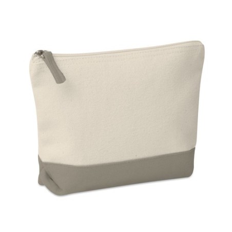 Trousse bicolore en coton personnalisable - KLEUREN Matières : coton Couleurs : corde impression logo haute qualité