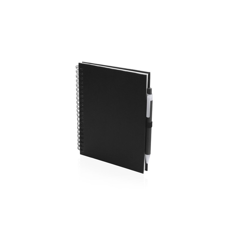 Carnet Personnalisable Éco-responsable Koguel Matières : carton recyclé Couleurs : blanc objet promotionnel éco-responsable