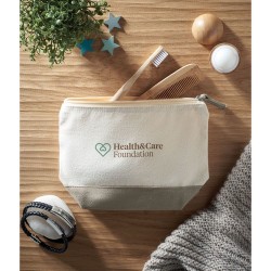 Trousse bicolore en coton personnalisable - KLEUREN Matières : coton Couleurs : corde marquage couleur éclatante