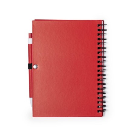 Carnet Personnalisable Éco-responsable Koguel Matières : carton recyclé Couleurs : blanc personnalisation sur mesure