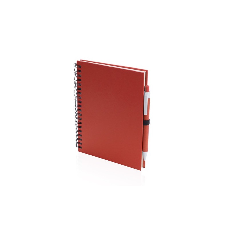 Carnet Personnalisable Éco-responsable Koguel Matières : carton recyclé Couleurs : blanc personnalisation rapide en France