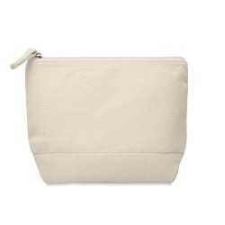 Trousse bicolore en coton personnalisable - KLEUREN Matières : coton Couleurs : corde 2