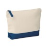 Trousse bicolore en coton personnalisable - KLEUREN Matières : coton Couleurs : bleu cadeau collaborateur premium