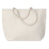 Sac de plage pratique personnalisé avec cordon - MENORCA Matières : coton Couleurs : beige cadeau entreprise pas cher